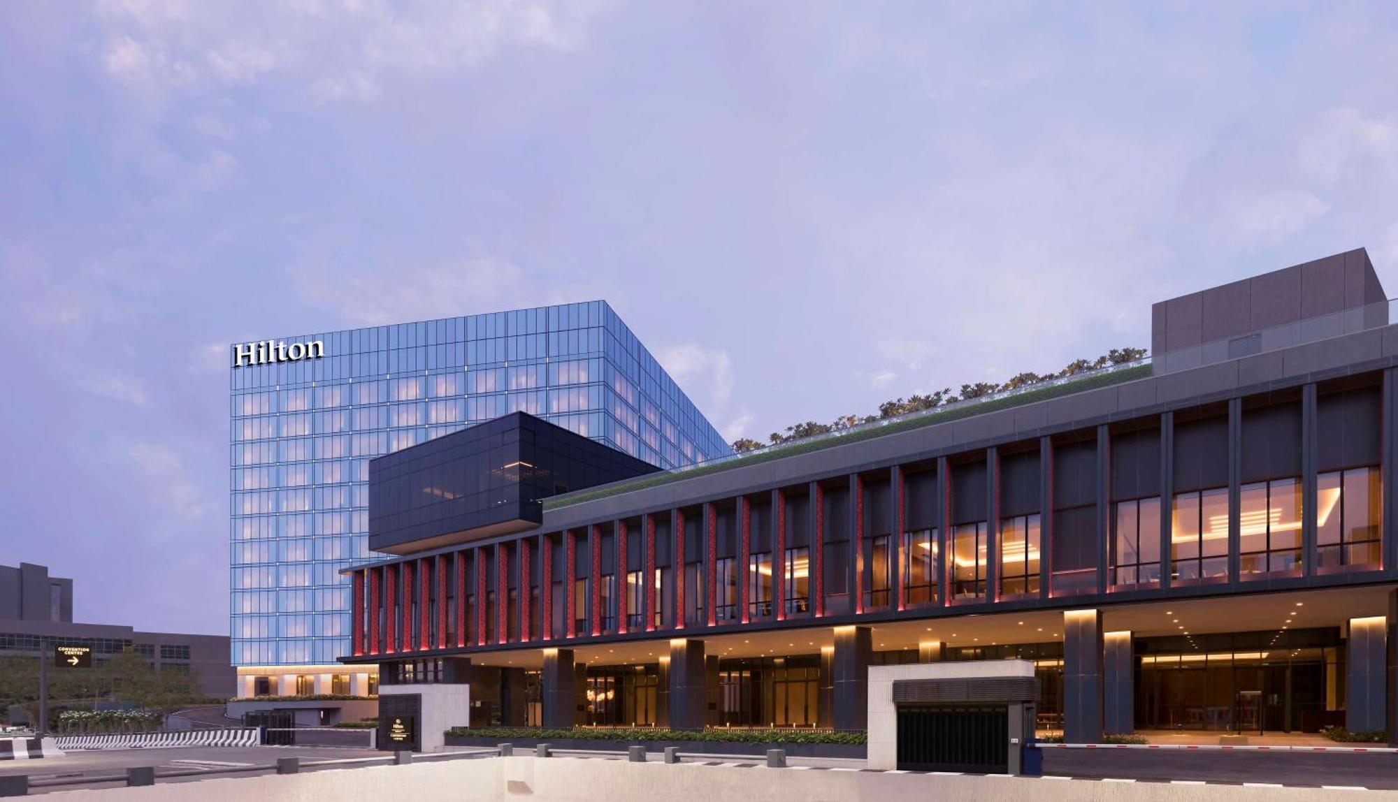 Hilton Bengaluru Embassy Manyata Business Park 호텔 외부 사진