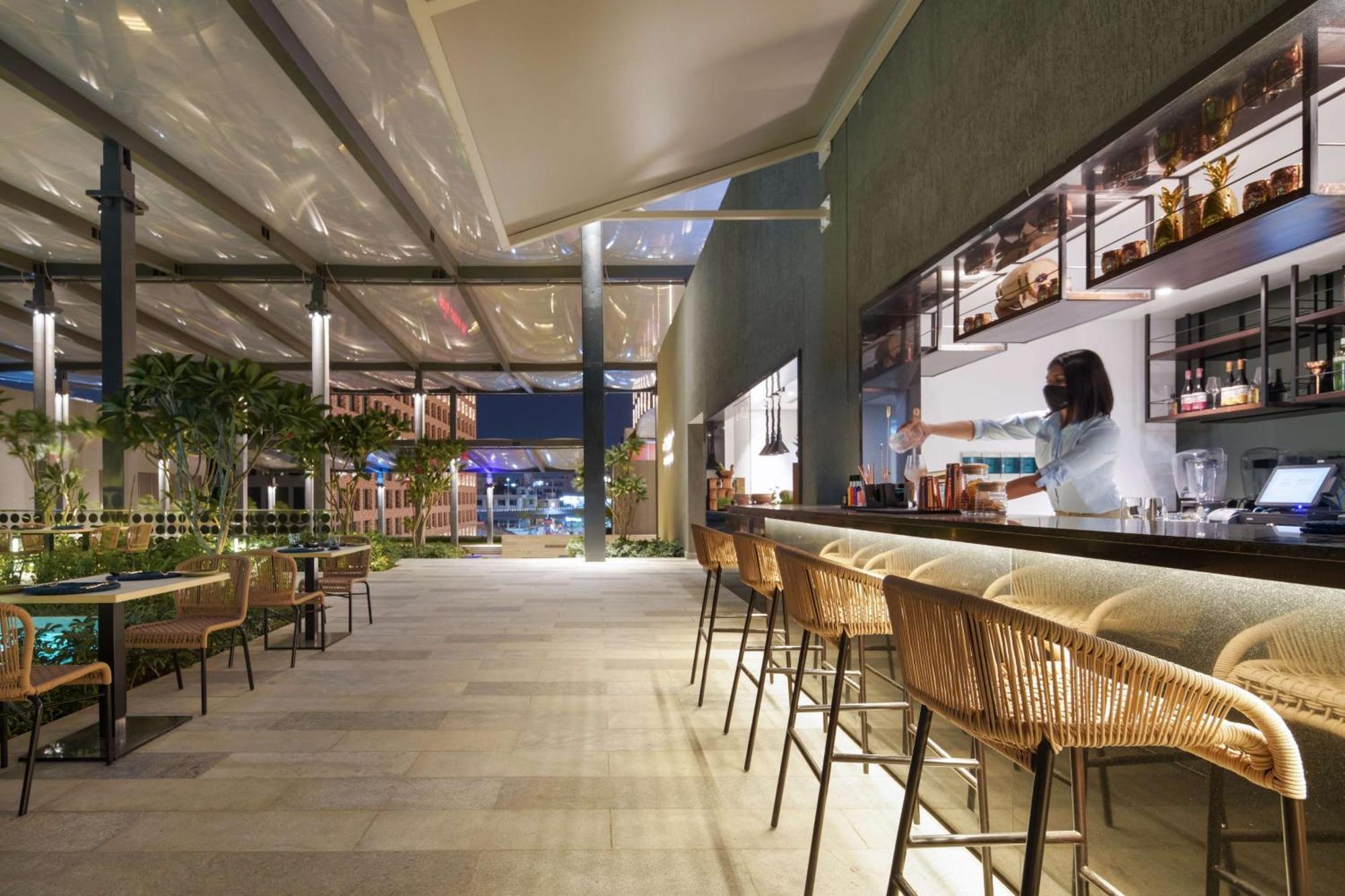 Hilton Bengaluru Embassy Manyata Business Park 호텔 외부 사진